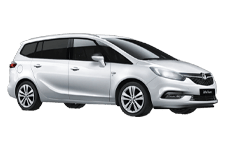 Van Hire Hindley - Vauxhall Zafira 5 + 2 - Minibus hire Hindley